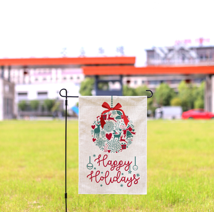 C2C Outdoor Linen Polyester Garden Banner