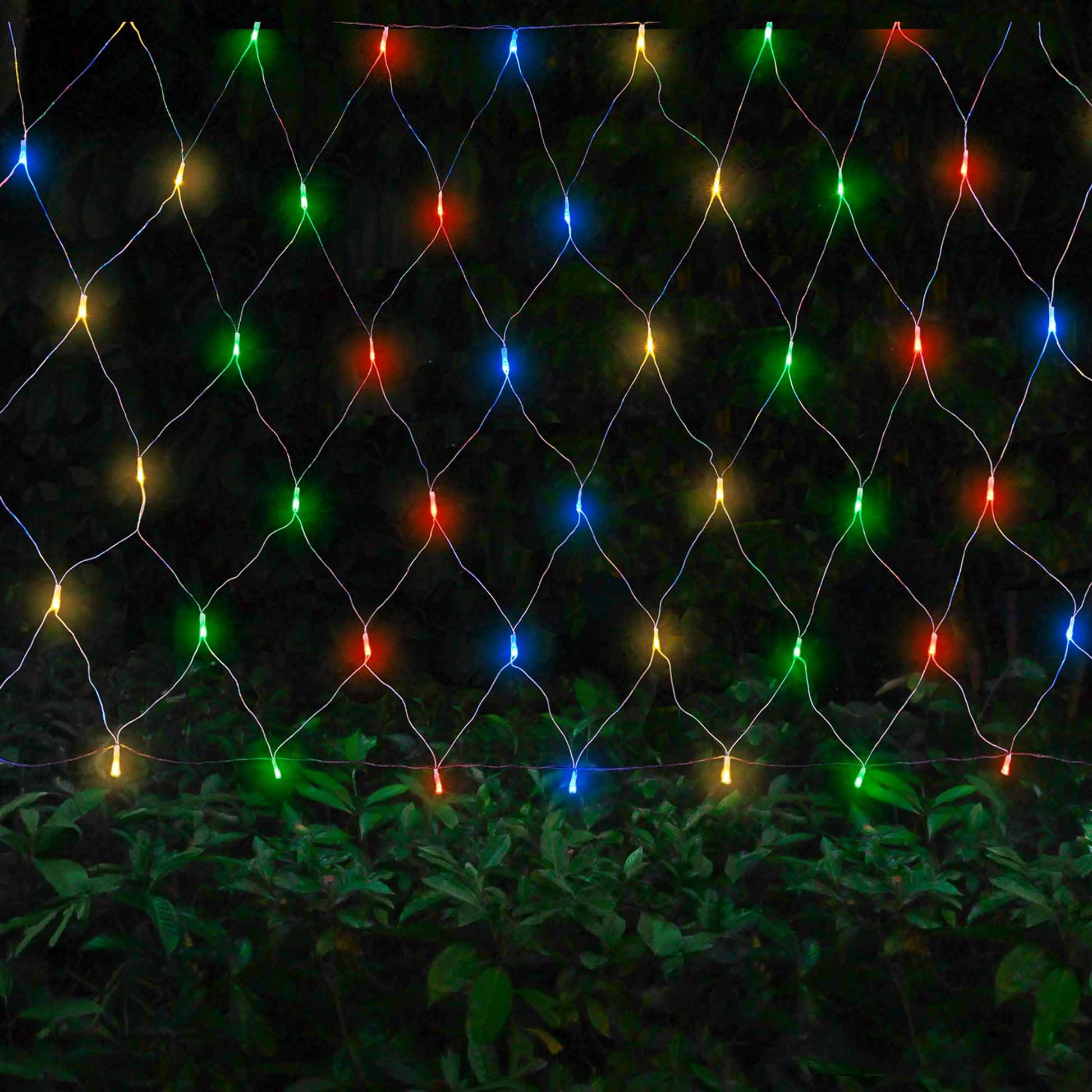 LED Fairy Lights Fishing Net Mesh String Cristmas Lights Outdoor