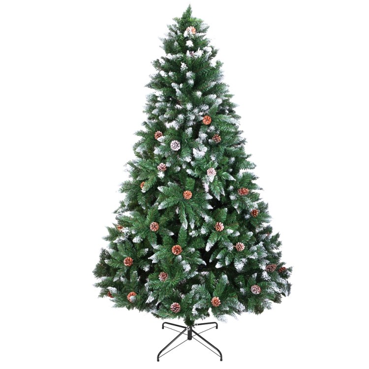 C2C Mall 6FT Indoor & Outdoor Christmas Tree with Branches and Pine Cones