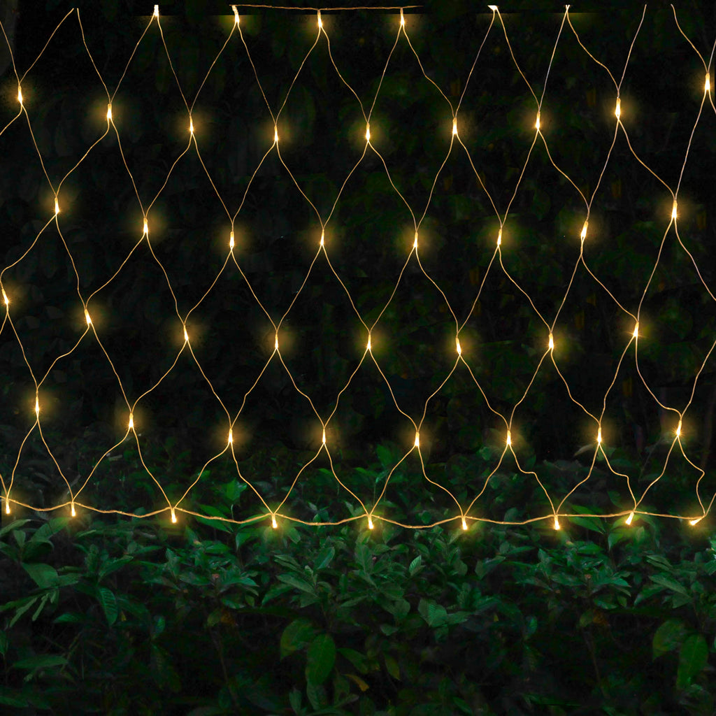 LED Fairy Lights Fishing Net Mesh String Cristmas Lights Outdoor