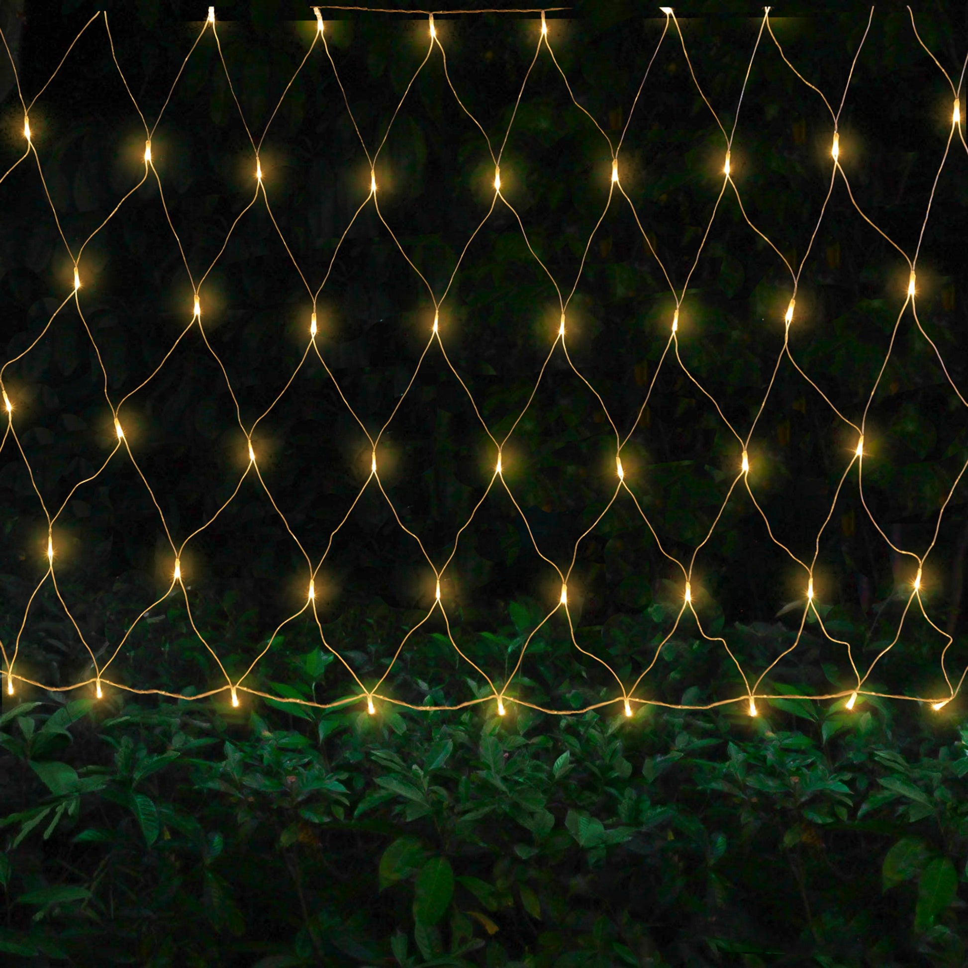LED Fairy Lights Fishing Net Mesh String Cristmas Lights Outdoor