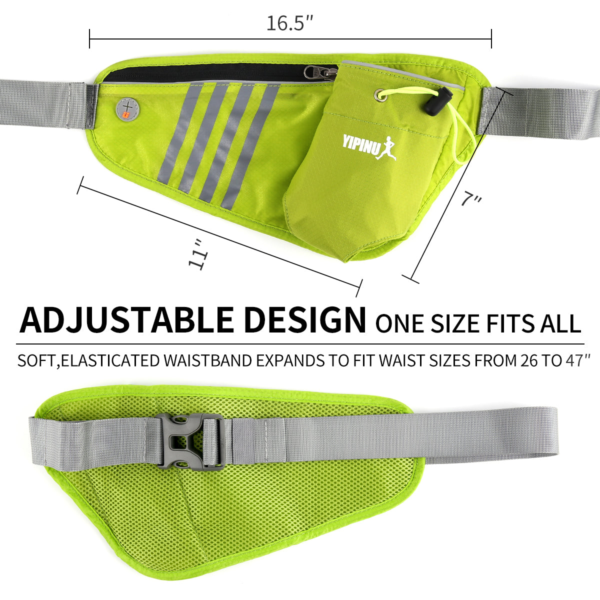 C2C Running Hydration Waist with Water Bottle Holder for Men & Women