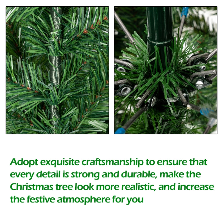 C2C Mall 6FT Indoor & Outdoor Christmas Tree with Branches and Pine Cones