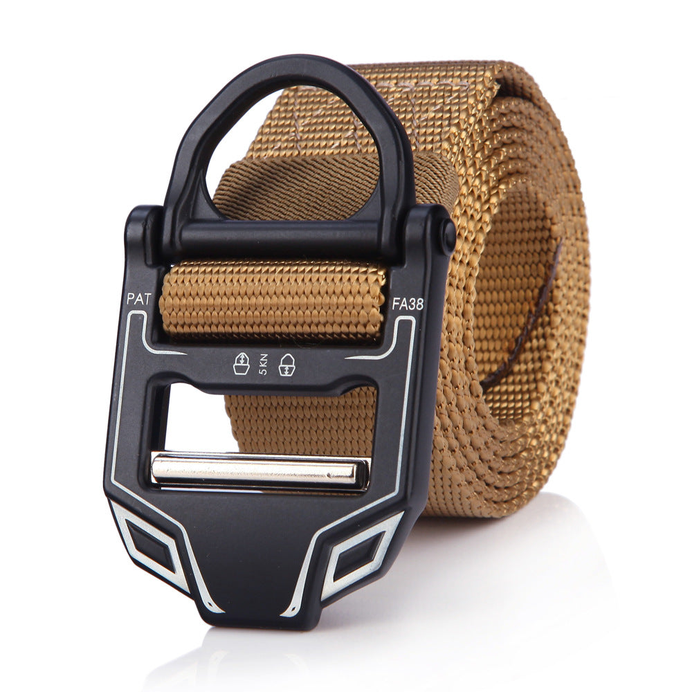 Men's Military and Outdoor Hunting Wide Nylon Belt Quick Release