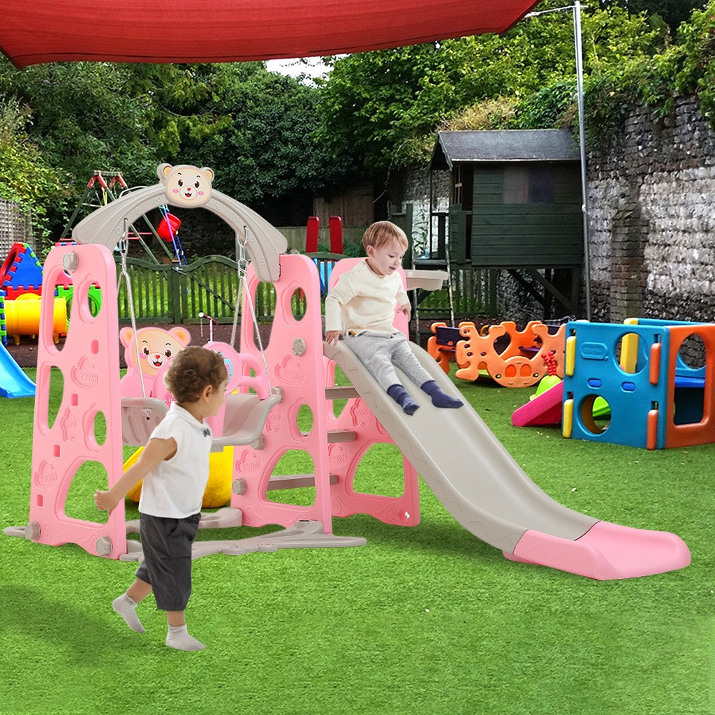 C2C Toddler Mountaineering And Swing Set, Suitable For Indoor And Backyard Baskets