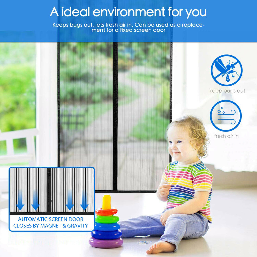 C2C Magnetic Mosquito Screen Door
