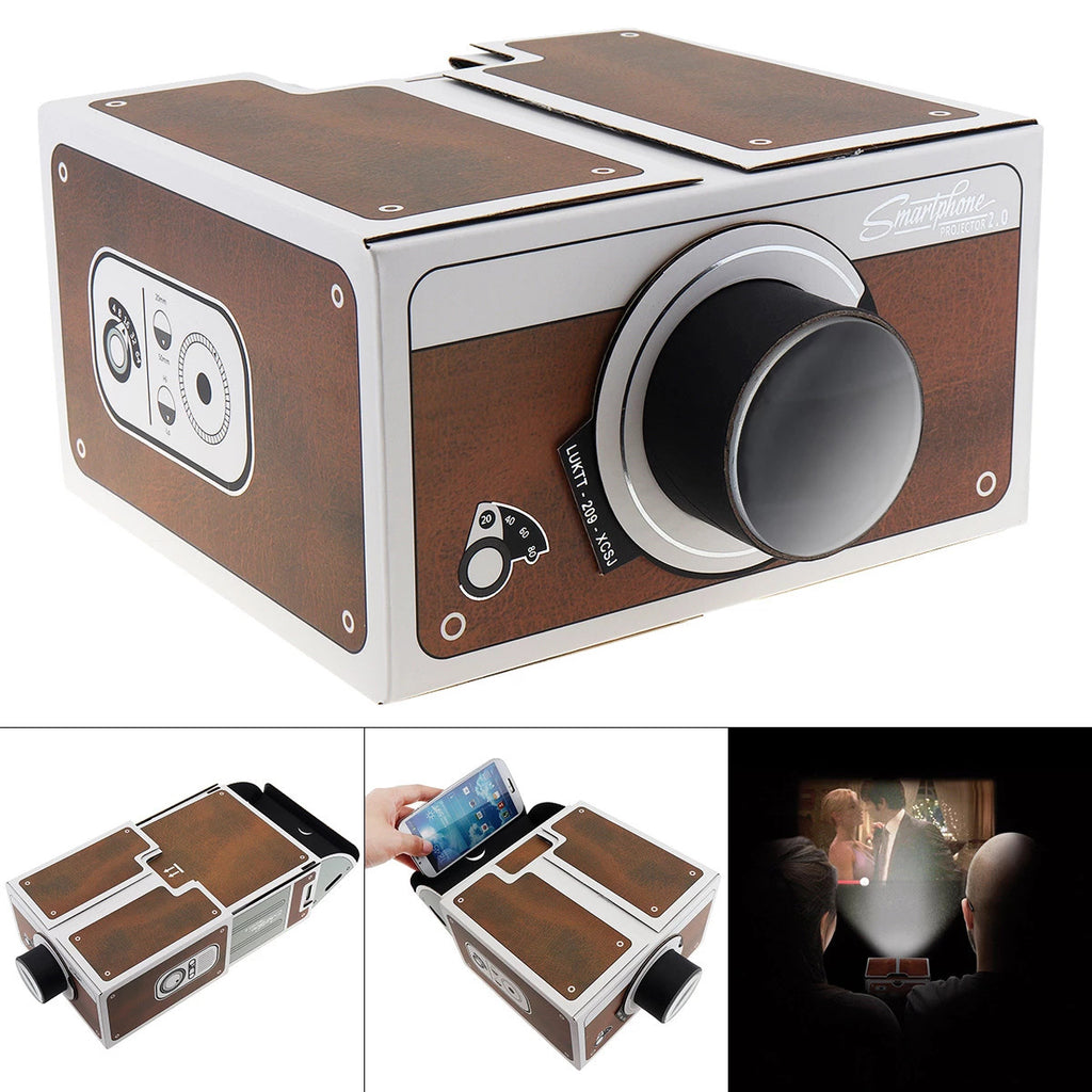 C2C Mini Smart Portable Phone DIY Projector Device