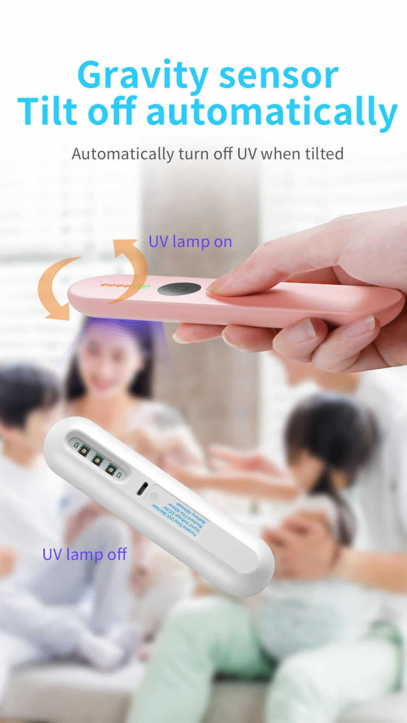 C2C Portable Rechargeable Handheld UV Disinfection Lamp Sterilizer Stick