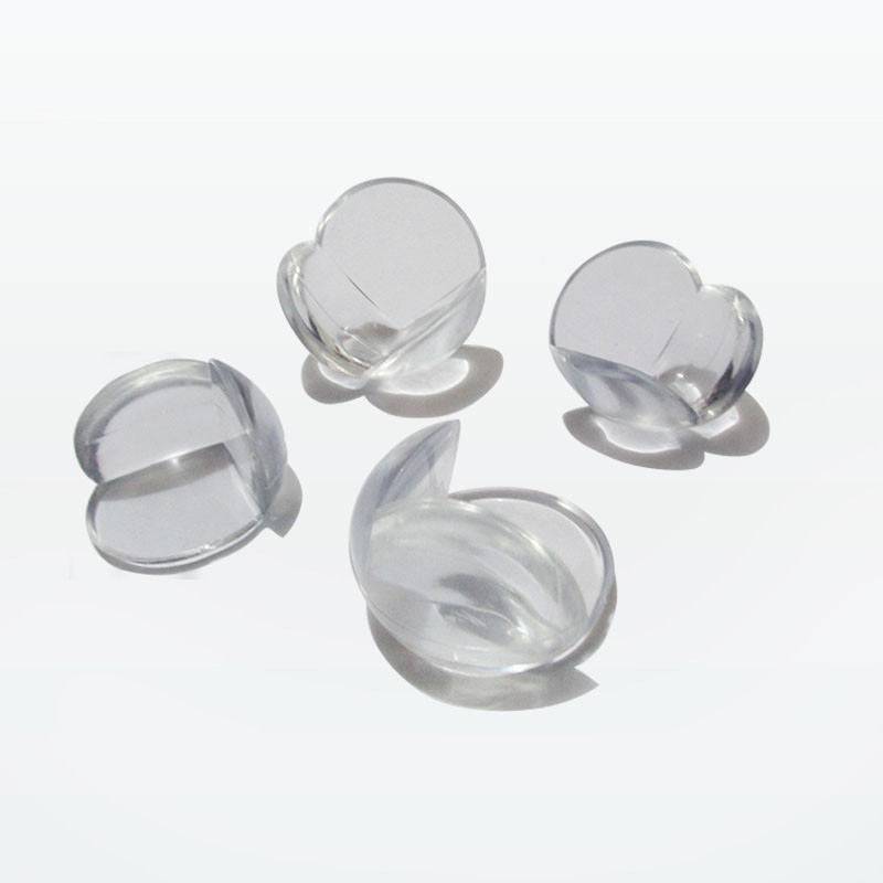 4Pcs Child Baby Safety Silicone Protector Table Corner Edge Protection Cover Children Anticollision Edge &amp; Guards