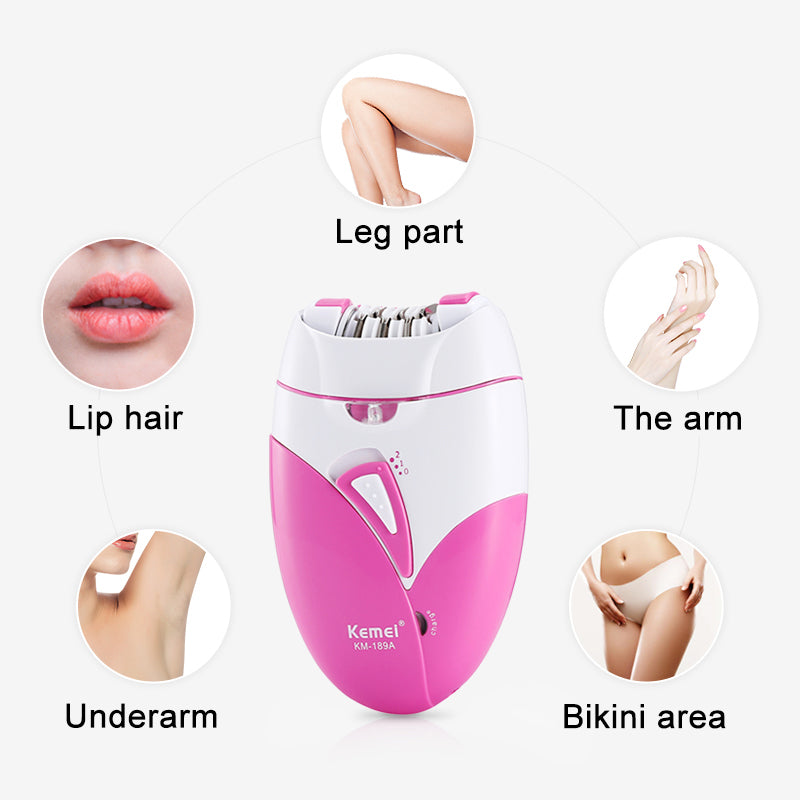 C2C USB Rechargeable Ladies Electric Hair Removal Painless Shaving Trimmer