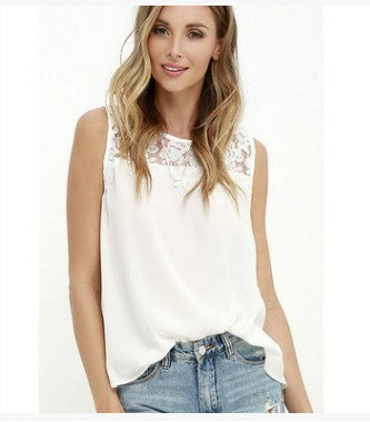 C2C Women Pink & White Chiffon Blouse