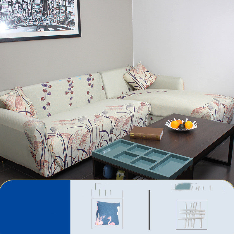 C2C Printed Stretch Simple Universal Sofa Cover Cushion