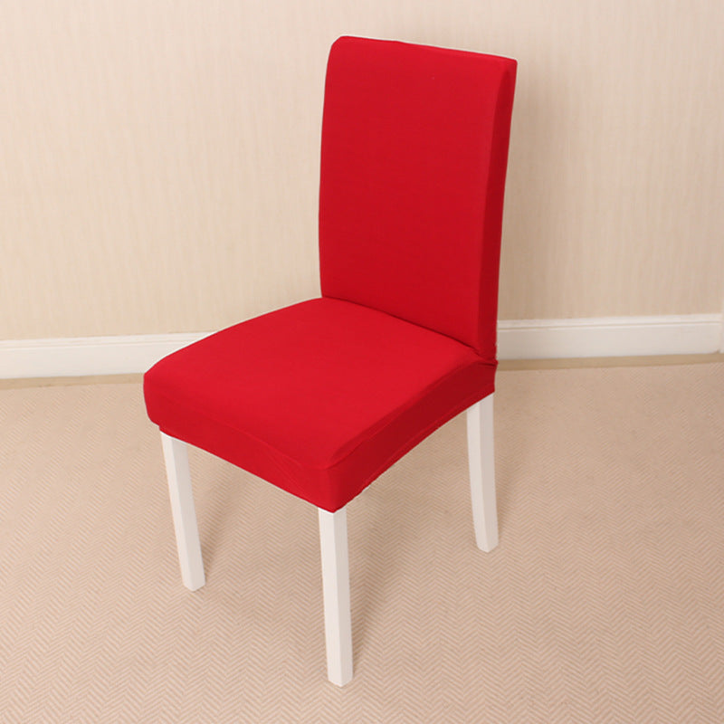 C2C Polyester Spandex Plain Chair Cover