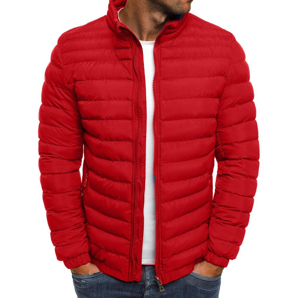 C2C Stand-Up Collar Jacket Coat Cotton