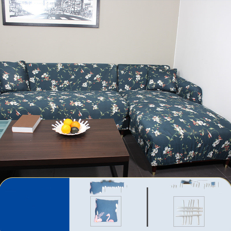 C2C Printed Stretch Simple Universal Sofa Cover Cushion