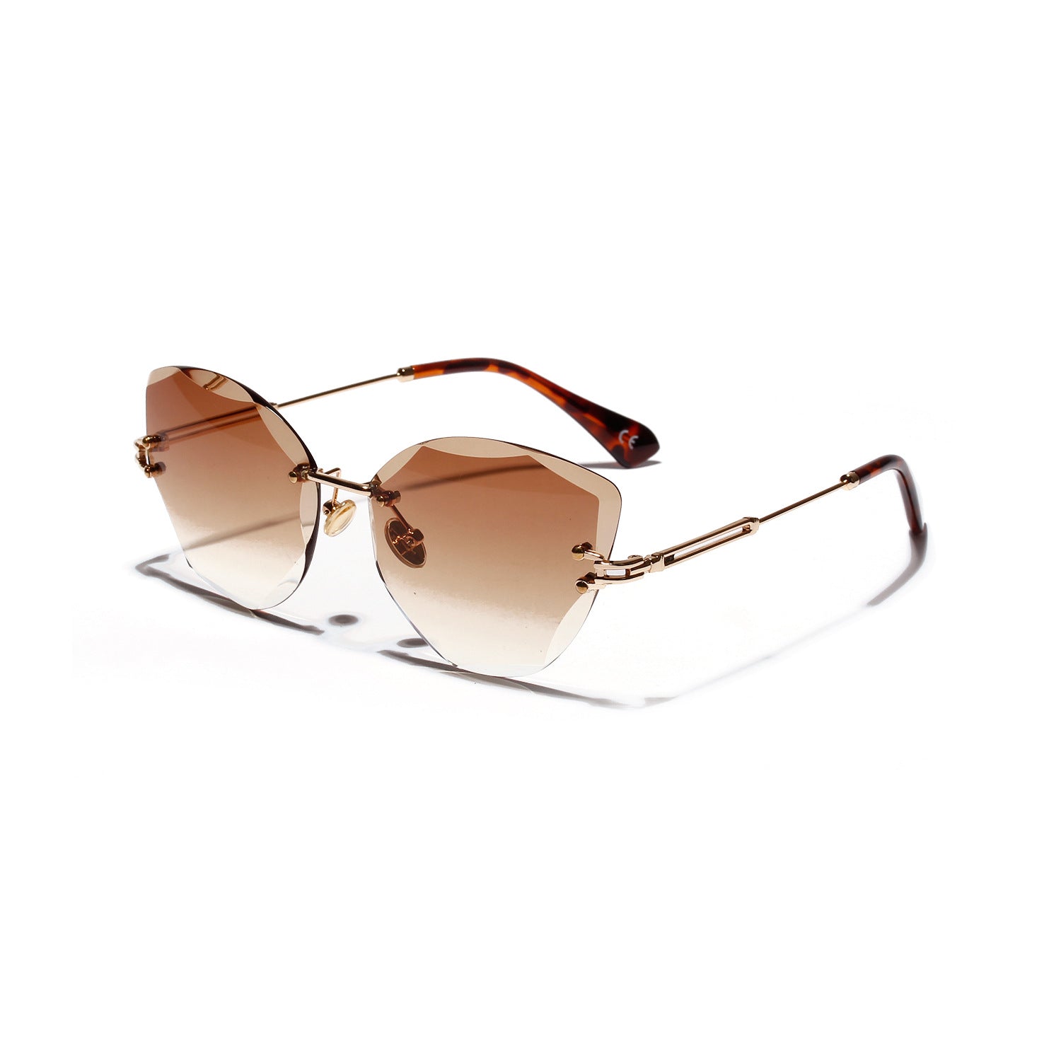 C2C Mall-Cat Eye Retro Women Diamond Cut Sunglasses