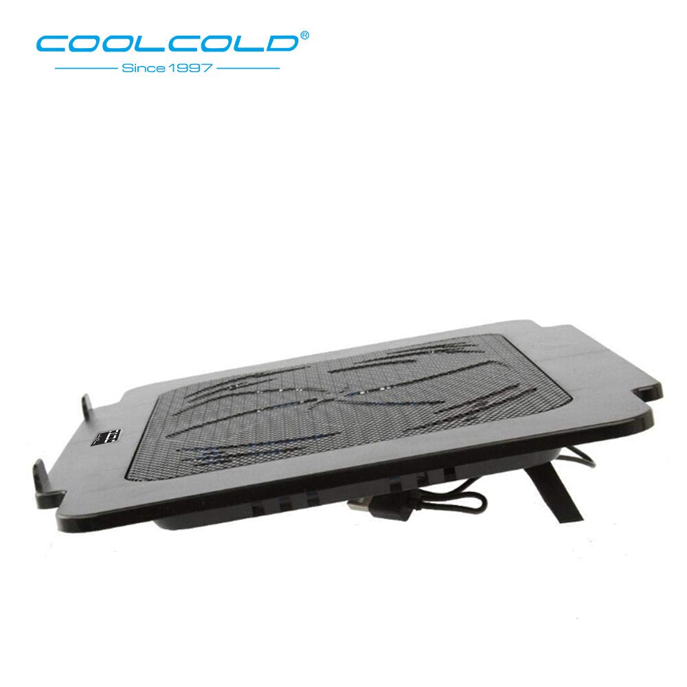 C2C COOLCOLD Ultra Thin Laptop Cooling Single Pad Fan Led