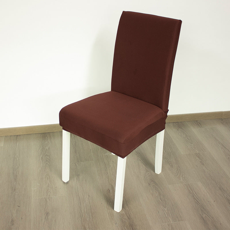 C2C Polyester Spandex Plain Chair Cover