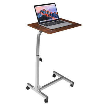 C2C Douxlife Rolling Desk Height Adjustable  Steel Frame For Home Office