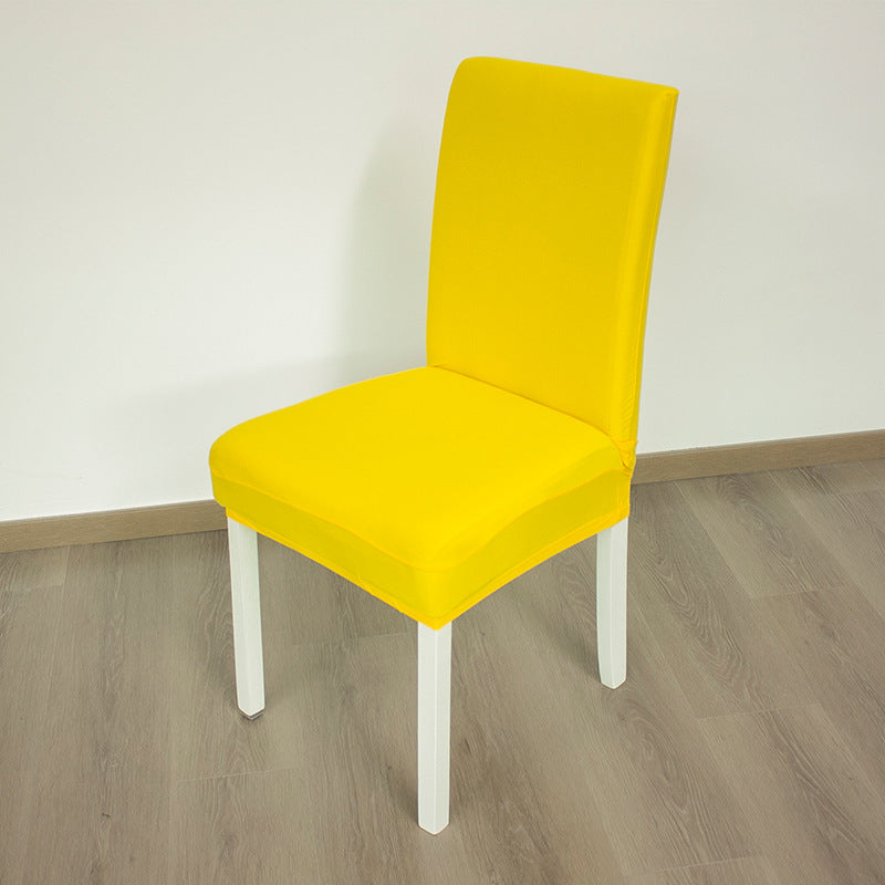 C2C Polyester Spandex Plain Chair Cover