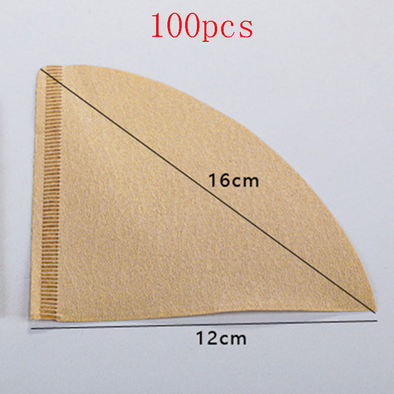C2C High Temperature Resistant Hand Brewed Glass Coffee Pot Filter Cup