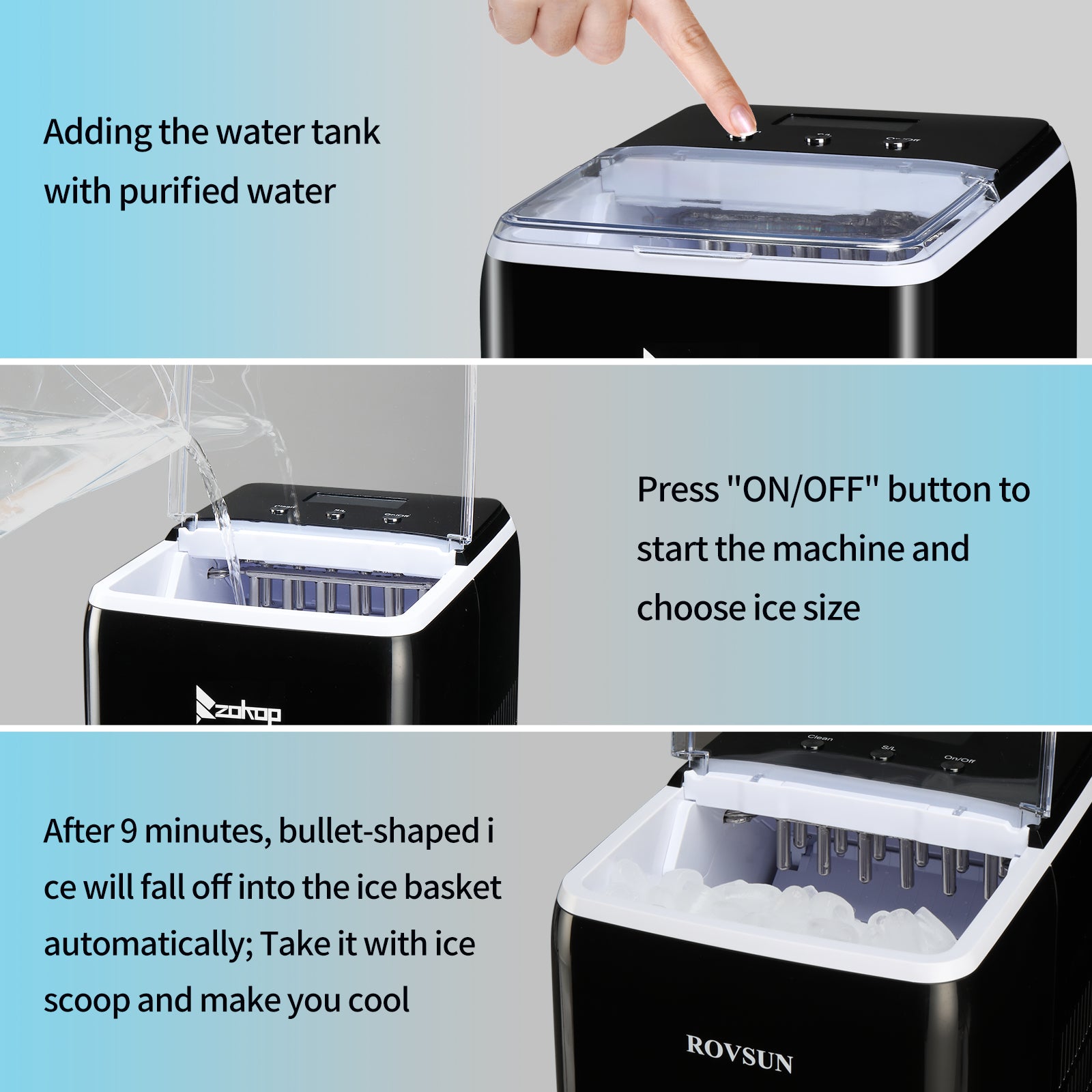 Ice Maker for Commercial or Household