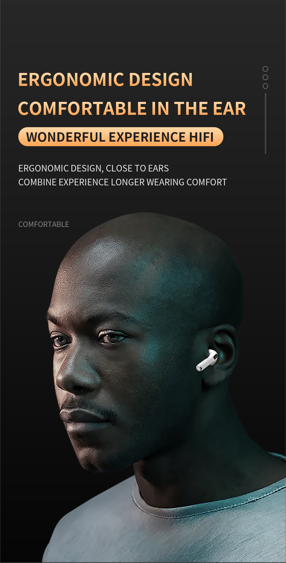 TWS Wireless Headphones With Mic
