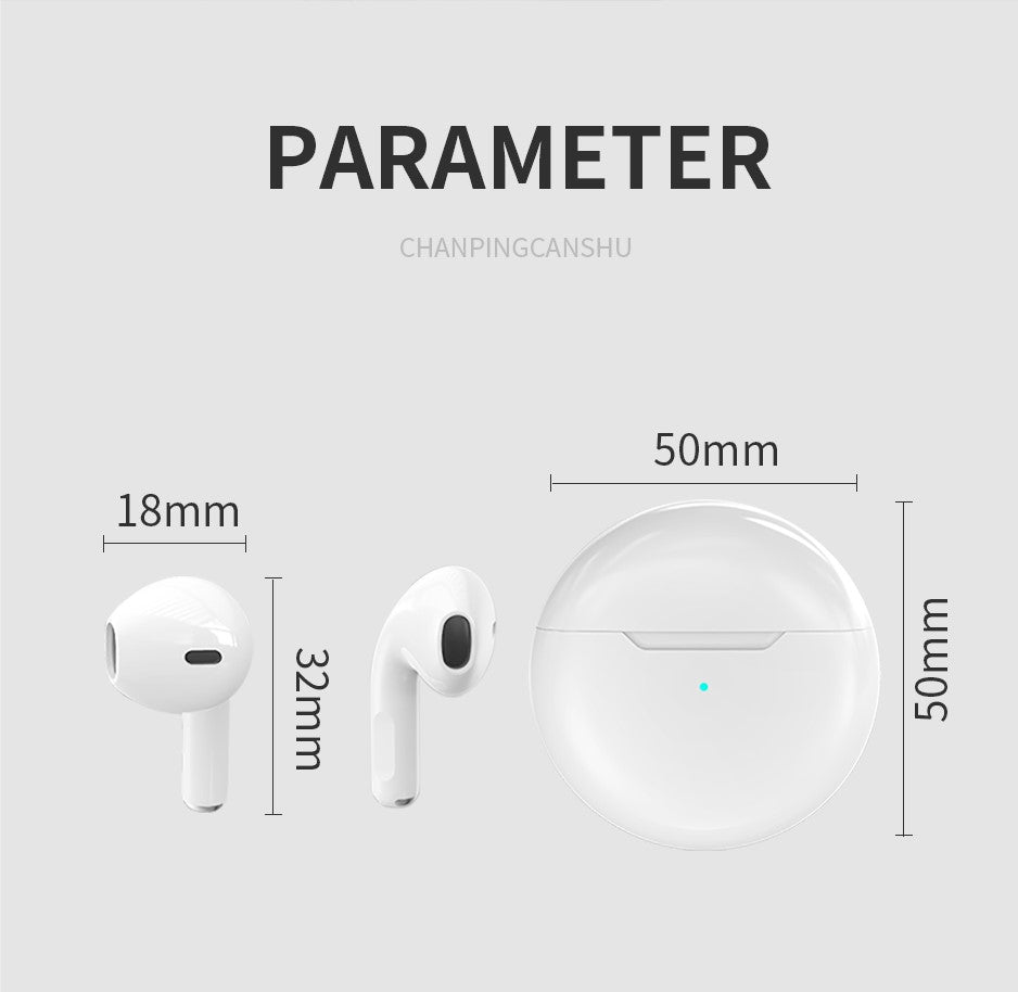 TWS Wireless Headphones With Mic
