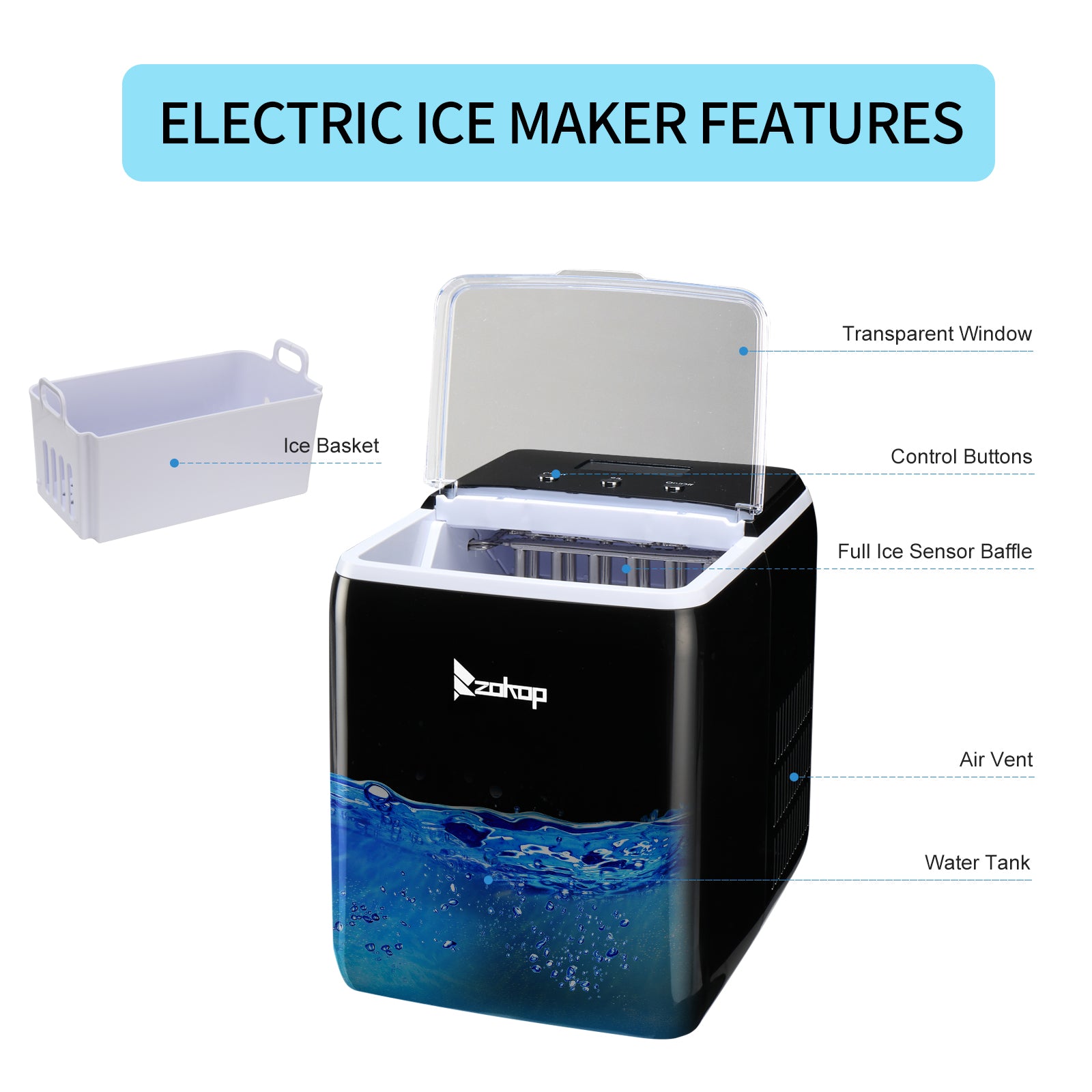Ice Maker for Commercial or Household