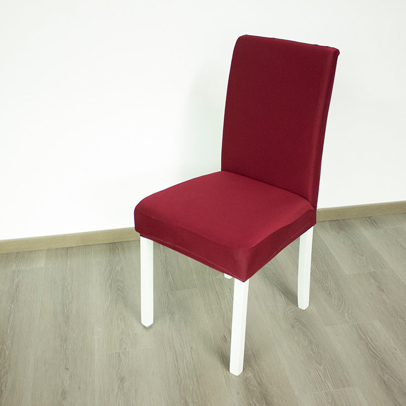 C2C Polyester Spandex Plain Chair Cover