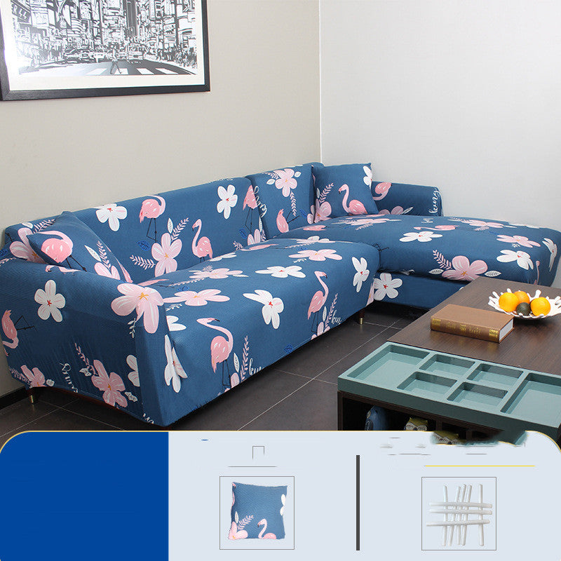 C2C Printed Stretch Simple Universal Sofa Cover Cushion