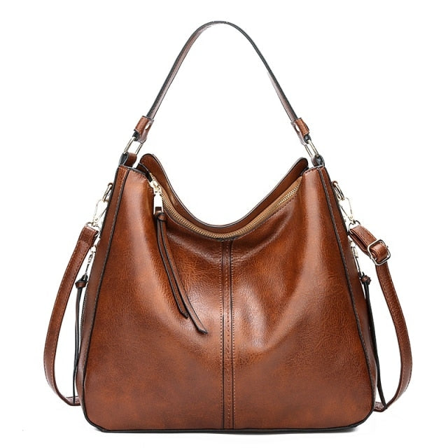 C2C Leather Handbags Female Leisure