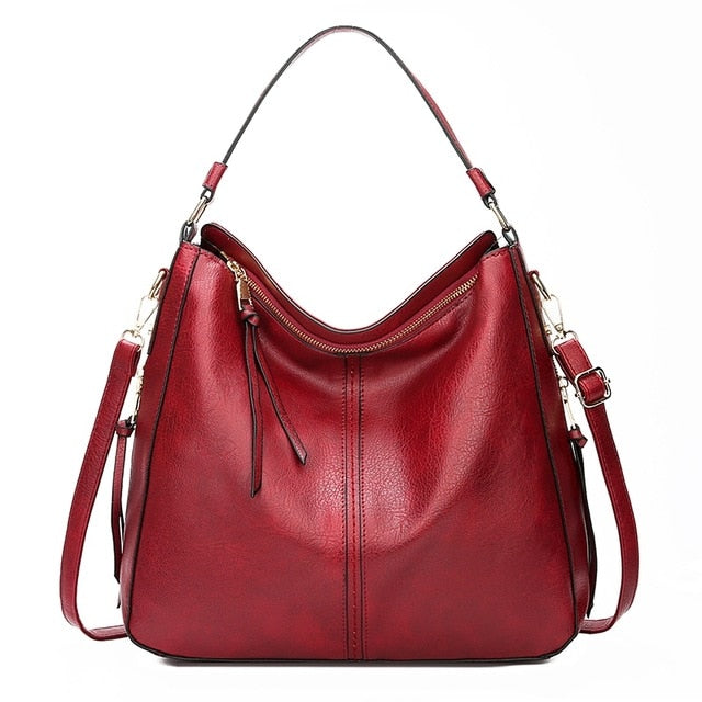 C2C Leather Handbags Female Leisure