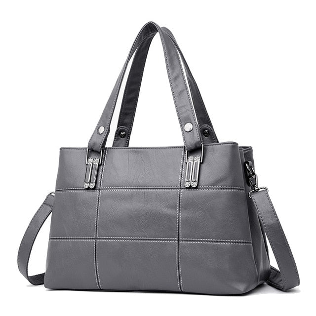 KMFFLY Ladies leather Tote handbags