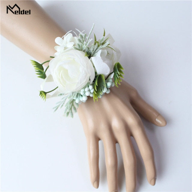 C2C Wedding Silk Rustic Boutonniere