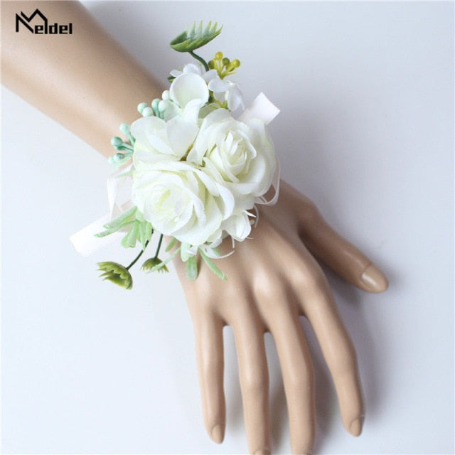 C2C Wedding Silk Rustic Boutonniere