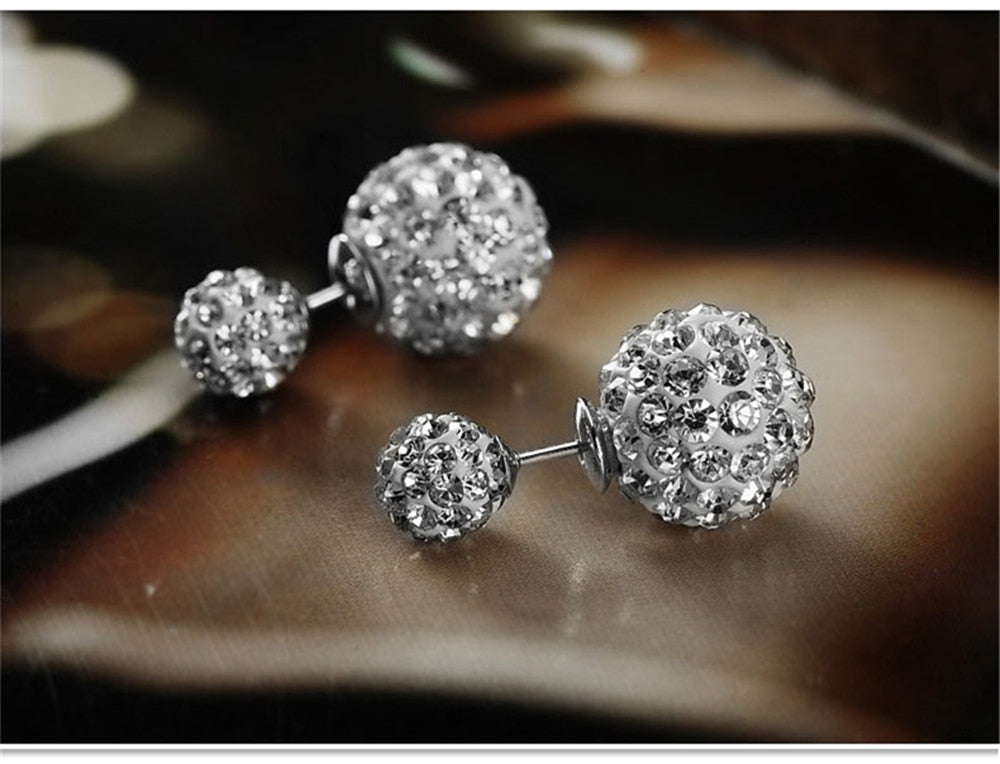 NEHZY  925 sterling silver New Jewelry Shambhala luxury zirconia earrings