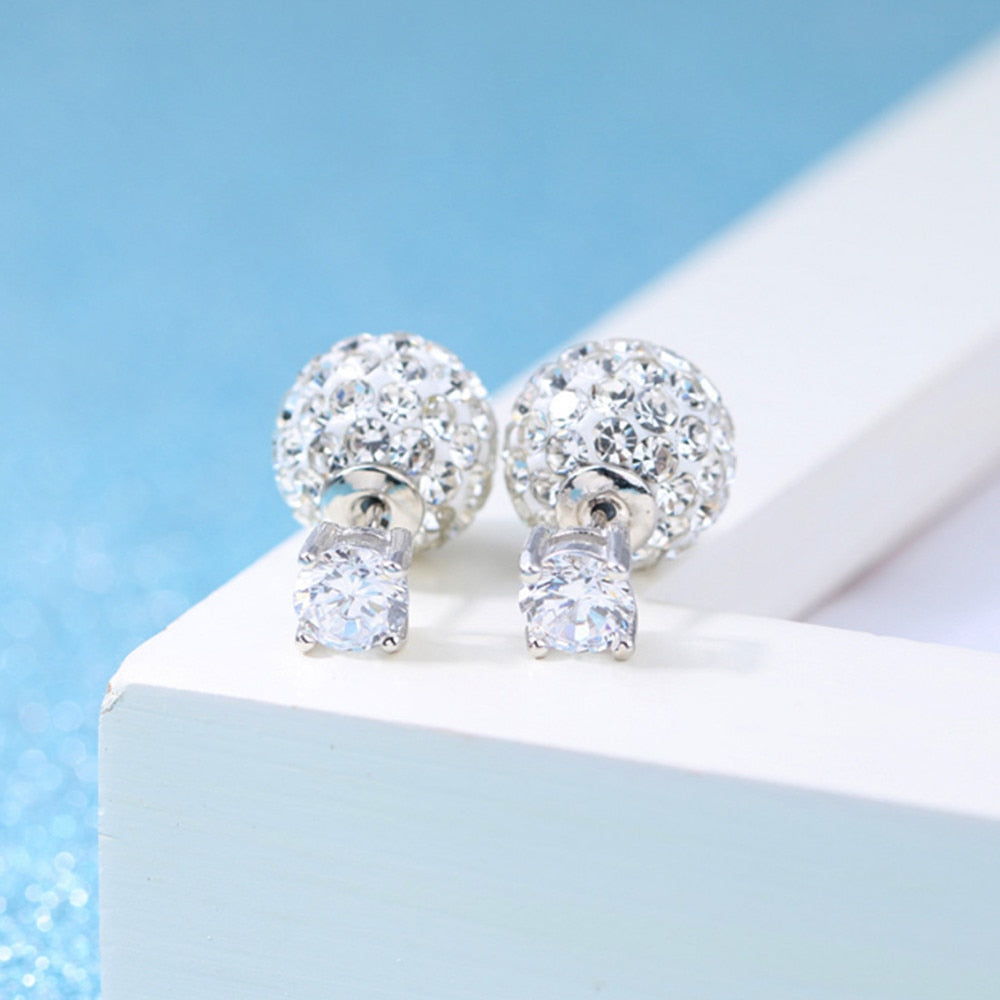 NEHZY  925 sterling silver New Jewelry Shambhala luxury zirconia earrings