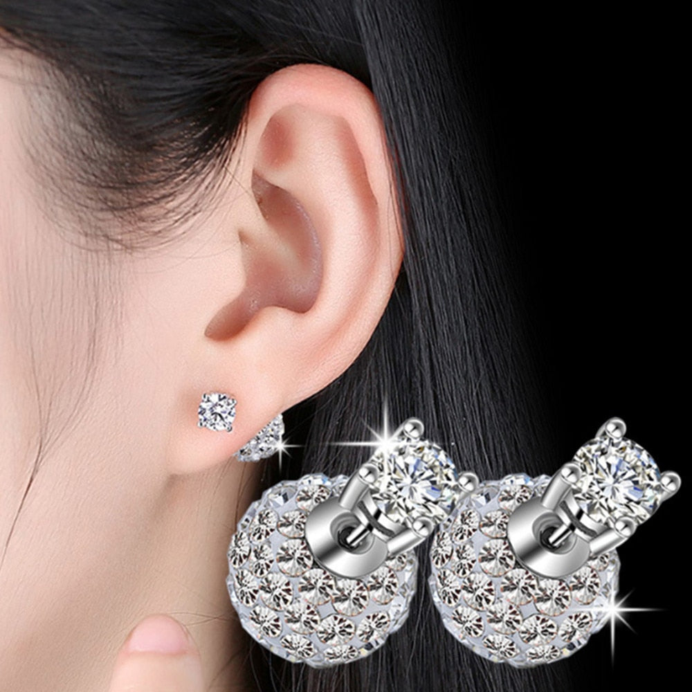 NEHZY  925 sterling silver New Jewelry Shambhala luxury zirconia earrings