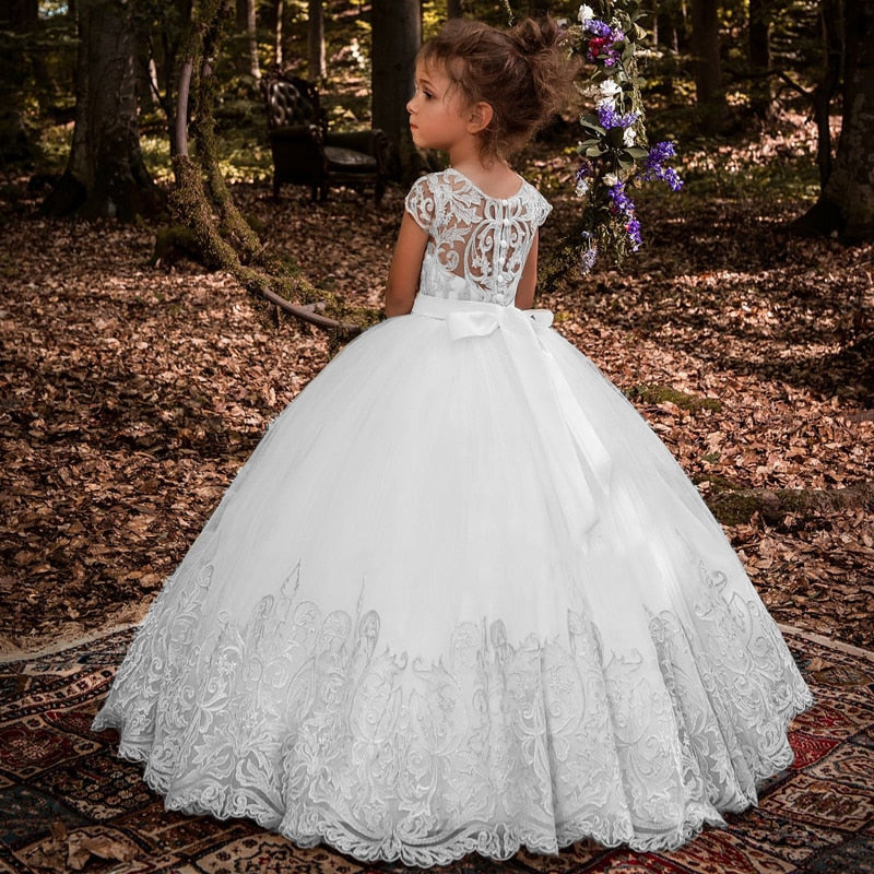 Feliru Princess Gown Flower Girls Dresses