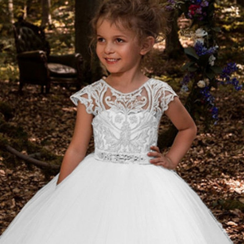 Feliru Princess Gown Flower Girls Dresses