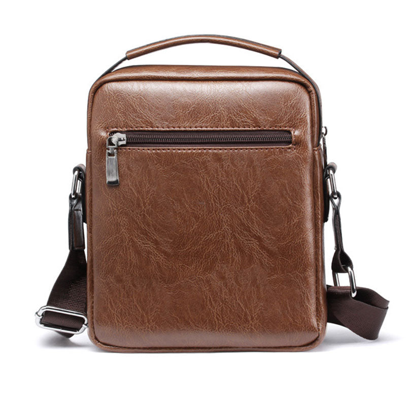 Passionfancy Vintage Crossbody Leather Men Handbag