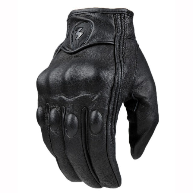 C2C Leather Carbon cycling winter gloves