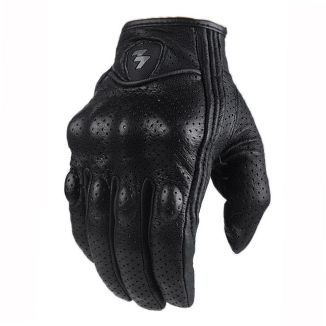 C2C Leather Carbon cycling winter gloves