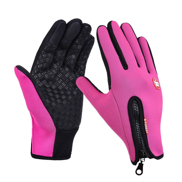 C2C Unisex Touchscreen Winter Thermal Ski Outdoor Camping & Hiking Motorcycle Gloves Full Finger