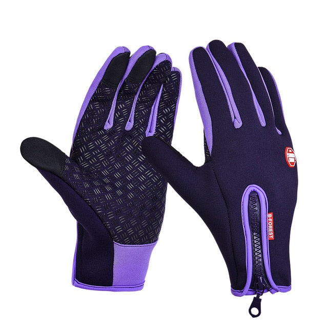 C2C Unisex Touchscreen Winter Thermal Ski Outdoor Camping & Hiking Motorcycle Gloves Full Finger