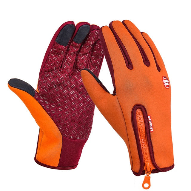 C2C Unisex Touchscreen Winter Thermal Ski Outdoor Camping & Hiking Motorcycle Gloves Full Finger