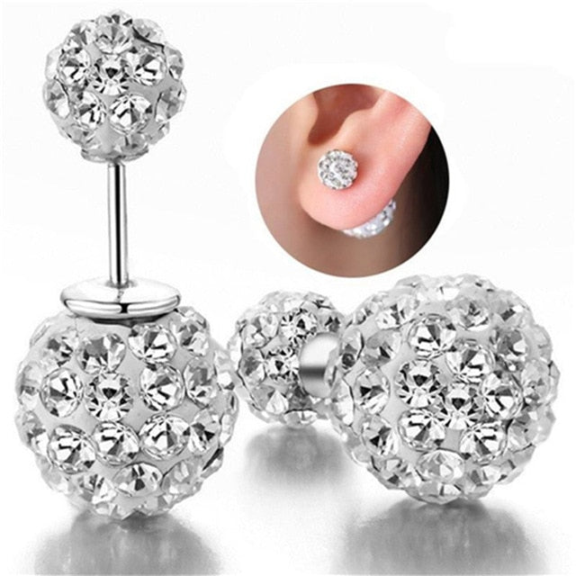 NEHZY  925 sterling silver New Jewelry Shambhala luxury zirconia earrings