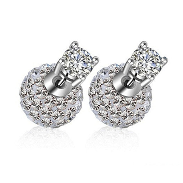 NEHZY  925 sterling silver New Jewelry Shambhala luxury zirconia earrings