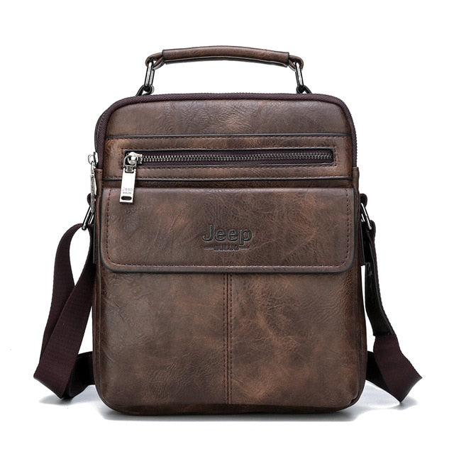 C2C Men's Crossbody Versatile Shoulder Leather Bag